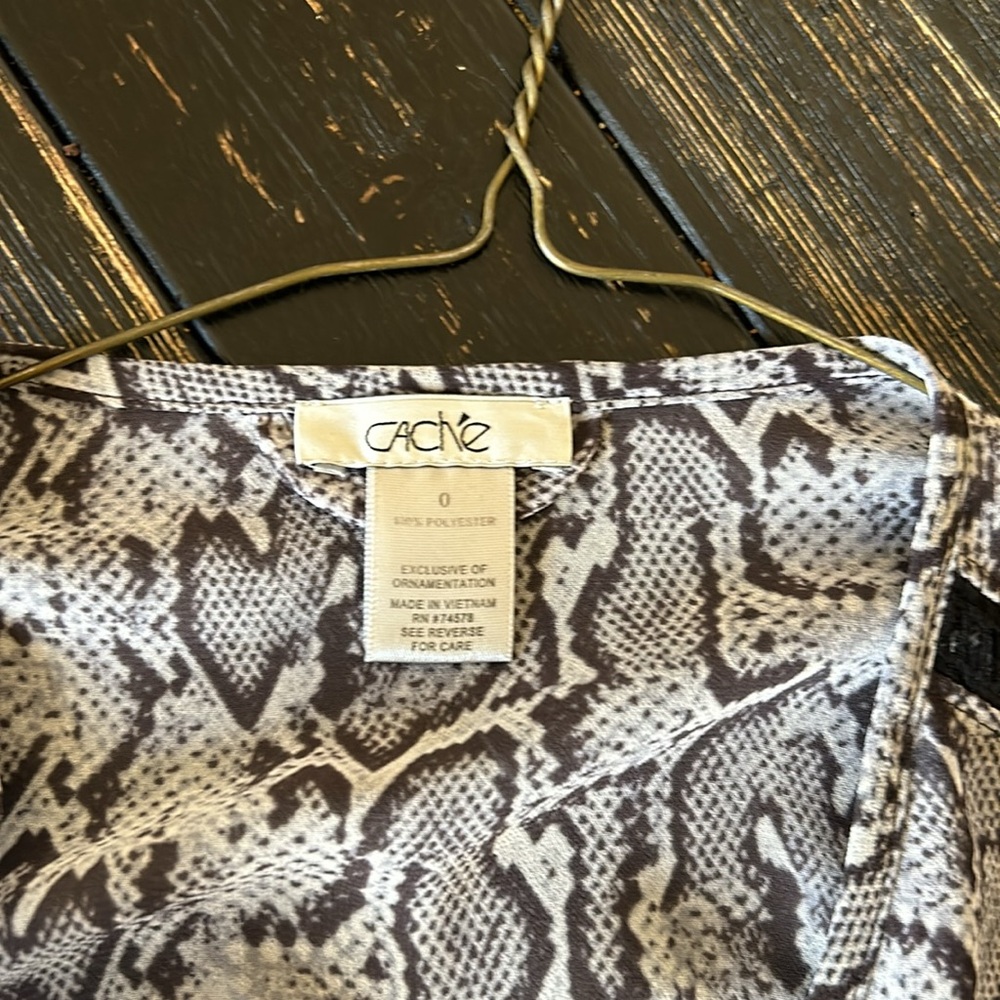 Cache Pant Set Size 0 Top Size 12 Bottoms. - image 3